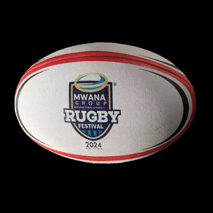 Balón de <span class=keywords><strong>Rugby</strong></span> Personalizado de Fábrica, de Alta Calidad, Cosido a Máquina, Oficial, Tamaño 4, Tamaño 5, PVC, PU - Product Image 3