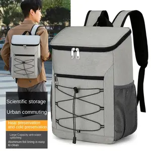 Borsa termica isolata impermeabile portatile Oxford Outdoor Unisex Picnic Cooler zaino termico con Logo personalizzato borse da picnic