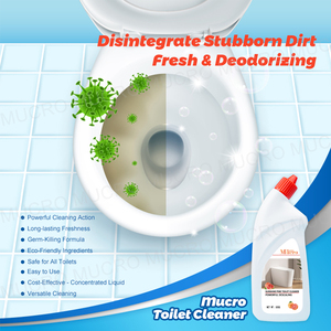OEM Produit <span class=keywords><strong>de</strong></span> nettoyage ménager Paquet <span class=keywords><strong>de</strong></span> détail Salle <span class=keywords><strong>de</strong></span> bain <span class=keywords><strong>Bicarbonate</strong></span> <span class=keywords><strong>de</strong></span> <span class=keywords><strong>soude</strong></span> Nettoyant pour toilettes Garder la cuvette des toilettes Propre Détergent liquide - Product Image 4