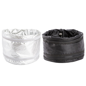 หมวกผมไฟฟ้าปรับอุณหภูมิได้สำหรับการดูแลเส้นผม ย้อมสีดำและสีเงิน - Product Image 1