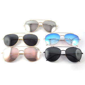 High Fashion Stylish Men <span class=keywords><strong>Pilot</strong></span> Aviation Metallrahmen UV-Linse Sonnenbrille Sonnenbrille - Product Image 4