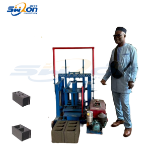 Diesel Powered 12p đầy đủ điện di động xi măng gạch máy bán tốt ở nước ngoài xi măng cắt và hình thành máy - Product Image 1