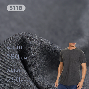 511B# 1*1 Female Ribbed Fabric Knit Camisole Top Cotton Spandex Fabric Chinese Shop for Fabrics Cotton Jersey Fabric - Product Image 1