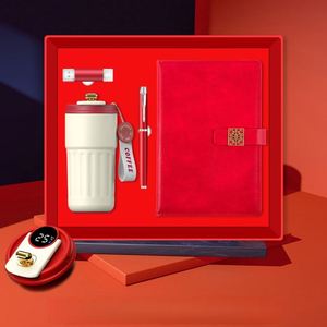 Enterprise Business Gift Box Set UV Printed Handmade Paper Warm Display Coffee Cup A5 Notebook <b>USB</b> <b>Drive</b>-Luxury Promotion Gift - Product Image 4