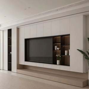 Mueble de TV Moderno para Sala de Estar de Alta Calidad, Mueble de TV de Diseño Personalizado - Product Image 1