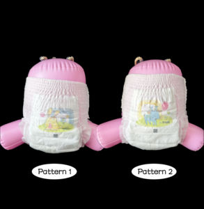 Fábrica de China en línea al por mayor pañales para bebés pantalones grado B algodón súper absorbente 3D Prevención de fugas cinta mágica superficie seca OEM - Product Image 1