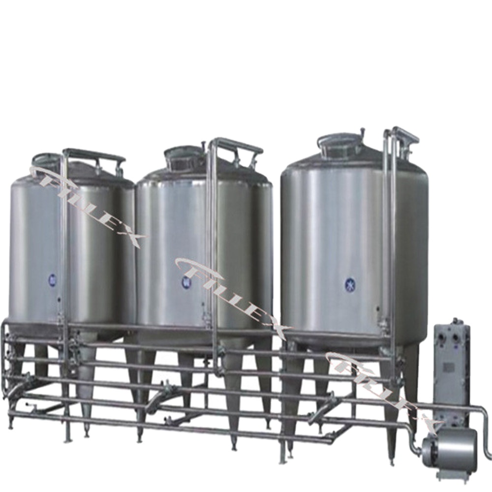 Система стерилизации CIP для напитков, пивных соков, соков, безалкогольных напитков, баков, производственная линия