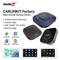 Carlinkit Factory 6 en 1 8G 128G Android 14 Amélioration GPS CarPlay sans fil Android Auto TV Vidéo Mirrorlink HD 1080P 4K Boîtier AI