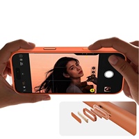 Coque de téléphone magnétique givrée pour iPhone 17 Pro Max, compatible avec iPhone 16 Plus, avec bouton IA, objectif détachable et découpes précises pour une protection optimale