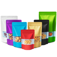 Sachets Doypack Métallisés Autoportants en Plastique avec Fermeture Éclair pour Aliments et Snacks – Emballage Flexible à Fermeture Zip