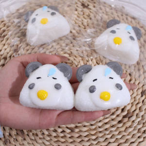 Jouet à presser en silicone en forme de hamster mignon, jouet de décompression pour enfants, cadeau anti-stress, jouets collants - Product Image 3