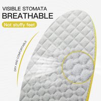 Rehausseur de hauteur pour chaussures, coussin d'air à 3 couches, semelles intérieures pour augmenter la taille pour hommes et femmes