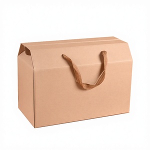 Boîtes d'emballage personnalisées en carton recyclable verni pour bouteilles de vin et de bière - Product Image 2