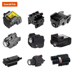 מיני נייד אדום ירוק לייזר סייט ניילון <span class=keywords><strong>USB</strong></span> סוללה נטענת טקטית ציד טקטי אביזר הרכבה לטווח ראייה 20mm Base L8 - Product Image 6