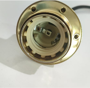 Đôi Vòng E27 kim loại giữ đèn trong nhà ánh sáng mặt dây chuyền với dây vải & EU cắm DIY vít phong cách chuyển đổi quyền lực - Product Image 5