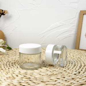 Bocal en verre à face droite avec couvercles CR Couvercles résistants aux enfants - Product Image 4