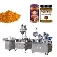 Distributeur automatique de crème glacée, nouveau type de pots de bouteilles, machine de remplissage de poudre et de capsulage