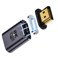 HD-Compatible 2.1 8K pour adaptateur de câble HDMI Connecteurs magnétiques pour téléviseurs HDTV Brand New Condition USB C Hub OTP Compatible Mobile