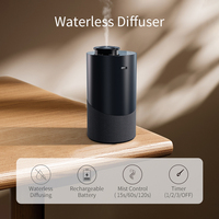 Diffuseur d'arôme de voiture sans eau de luxe rechargeable USB 10ml 15ml 20ml
