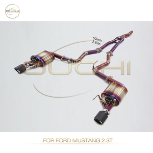Ouchi ท่อไอเสียไทเทเนียมสำหรับ Ford Mustang 2.3T catback พร้อมวาล์วท่อไอเสียชิ้นส่วนประสิทธิภาพสูง - Product Image 6