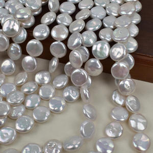 Nuevas Perlas de Agua Dulce Naturales de 13-14 mm, Coloridas, con Botón, para Joyería DIY, Perlas Sueltas de Estilo Barroco - Product Image 1