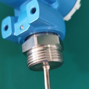 Sensore indicatore di livello ad ultrasuoni in acciaio inossidabile intrinsecamente sicuro IP68 protezione 0.5% precisione FS 24V DC RS485 livello del liquido - Product Image 4