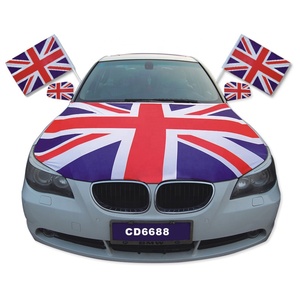 Couverture de capot de voiture mondiale personnalisée de haute qualité drapeau couverture de rétroviseur de voiture drapeau de couverture de capot de voiture mexicain personnalisé - Product Image 2