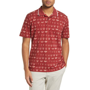 Secado rápido Slim Fit Impresión cómoda Diseño personalizado Impresión por sublimación Cuello abotonado Polo Camisa Ropa de golf - Product Image 2