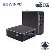 Mini PC Ultra Pequeño Intel I7/i5/i3 SSD para Uso Comercial, Terminal de Autoservicio ATM POS, Sistema de Monitoreo de Seguridad 7ª/8ª Generación, 3 Años de Garantía