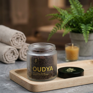 Premium Bukhoor Oudya 50 gr Agarwood <b>Oud</b> <b>Bakhoor</b> Incense Chips Sweet Woody Aroma for Home Prayer Fragrance - Product Image 2