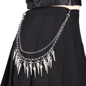 โซ่คาดเอวโลหะผสมสังกะสีพู่ห้อยรูปหัวนกฮิปฮอปเครื่องประดับแฟชั่นฮาโลวีน - Product Image 1