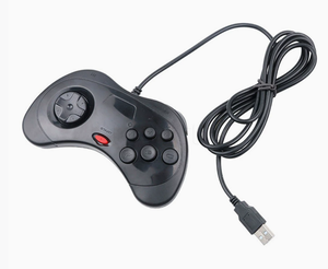 Sega Saturn oyun denetleyicisi için 2025A USB kablolu oyun denetleyicisi Gamepad Joystick Retro oyun Joystick & denetleyici - Product Image 5