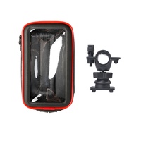 Größe L Wasserdichtes Handy Handy Fahrrad Fahrrad Motorrad Roller Elektromotor Auto halter Halterung mit Kartens teck platz und