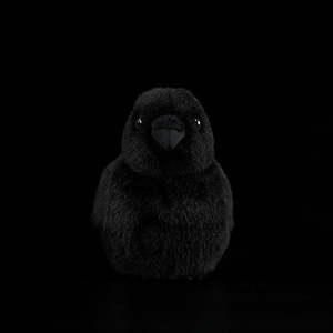 Peluche Realista de Cuervo, Juguete de Peluche Suave para Niños y Amantes de las Aves - Product Image 2