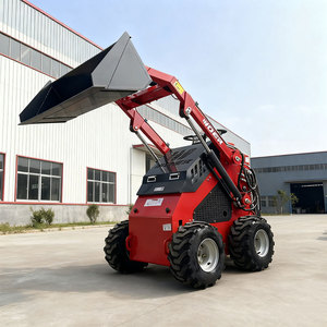 Woer gratis pengiriman merek baru CE/EPA bersertifikasi kecil Mini Skid Steer <span class=keywords><strong>Loader</strong></span> roda bensin Diesel harga - Product Image 1