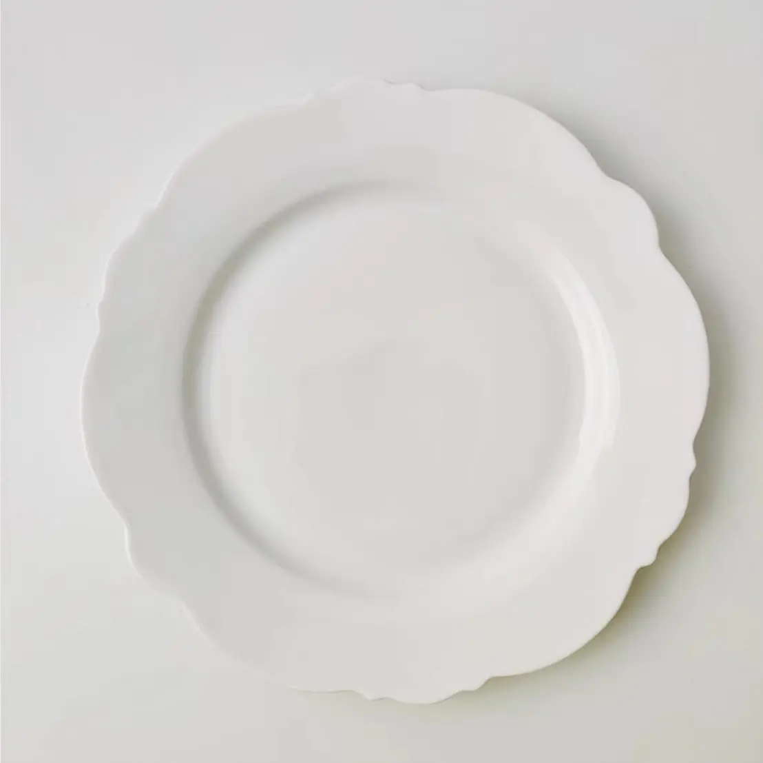 Besta DDP shipping cheap white dining room bone china steak plate for Party