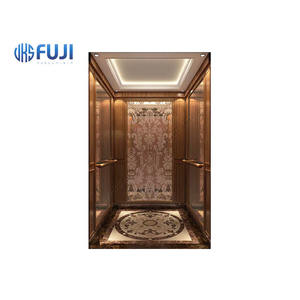 Fuji Jepang Modern Lift rumah 4 orang, dengan mesin traksi tanpa gigi dan lantai PVC populer rumah - Product Image 2