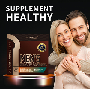 Cápsulas naturales de bienestar para hombres Extracto de Maca más Epimedium 8 Icariin-Soporte de energía y rendimiento Suministro de fábrica GMP - Product Image 5