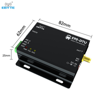 Ebyte ODM E90-DTU(433L33) Passerelle de stockage PA + LNA 33dBm RS232/RS485 12km Module Lora 433MHz Modem Lora Transmission sans fil Dtu
