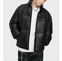 Vestes et manteaux d'hiver pour hommes, logo personnalisé sur le devant, réversibles et coupe-vent