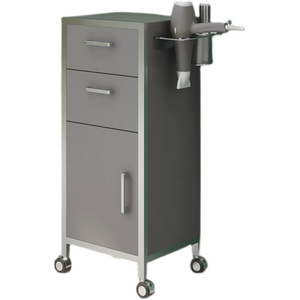 Barber Salon Stainless Steel Small Trolley Multi-Functional Tool Cabinet Storage <strong>Rack</strong> for Hair <strong>Beauty</strong> - Product Image 5