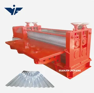 Automatic water corrugated tile cold bending equipment for thin zinc corrugated roof panels