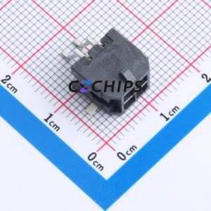 430450411 Wire-to-Board Pin Header SMD,P=3mm,Horizontal Mount Connector 2x2P 3mm Horizontal Mount Micro-Fit (MX 3.0) - Product Image 1