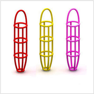 Silikonnetz-Penis-Hülle Vagina-Simulator Penisverlängerung und -Verdickung Verzögerungs-Sleeve Höhepunkt-Kondom für Sexuelle Erwachsenen-Männer - Product Image 1