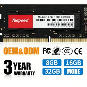 Memoria RAM Faspeed SODIMM DDR4 8GB 16GB 32GB 3200MHz per Notebook e Laptop - Product Image 2