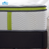 Modernes neues Design Hotel Gel Memory Foam Latex Feder bett Matratze King Size Bett matratzen in einer Box