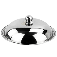 Poêles à frire en acier inoxydable de la marque XINYUAN, couvercles de casseroles avec poignée résistante à la chaleur, 32-38 cm