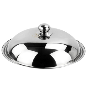 Poêles à frire en acier inoxydable de la marque XINYUAN, couvercles de casseroles avec poignée résistante à la chaleur, 32-38 cm - Product Image 6