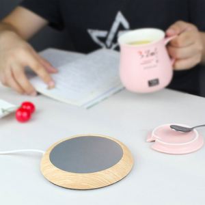 แก้วอุ่นร้อนอัจฉริยะ ควบคุมอุณหภูมิได้ พร้อมแผ่นทำความร้อน USB สำหรับกาแฟและเครื่องดื่ม - Product Image 5