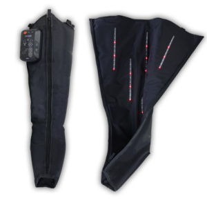 Healthpal Presoterapia Circulación Sanguínea Sistemas Profesionales de Recuperación de Presión de Aire Luz LED Calentador Compresión Masajeador de Piernas - Product Image 5